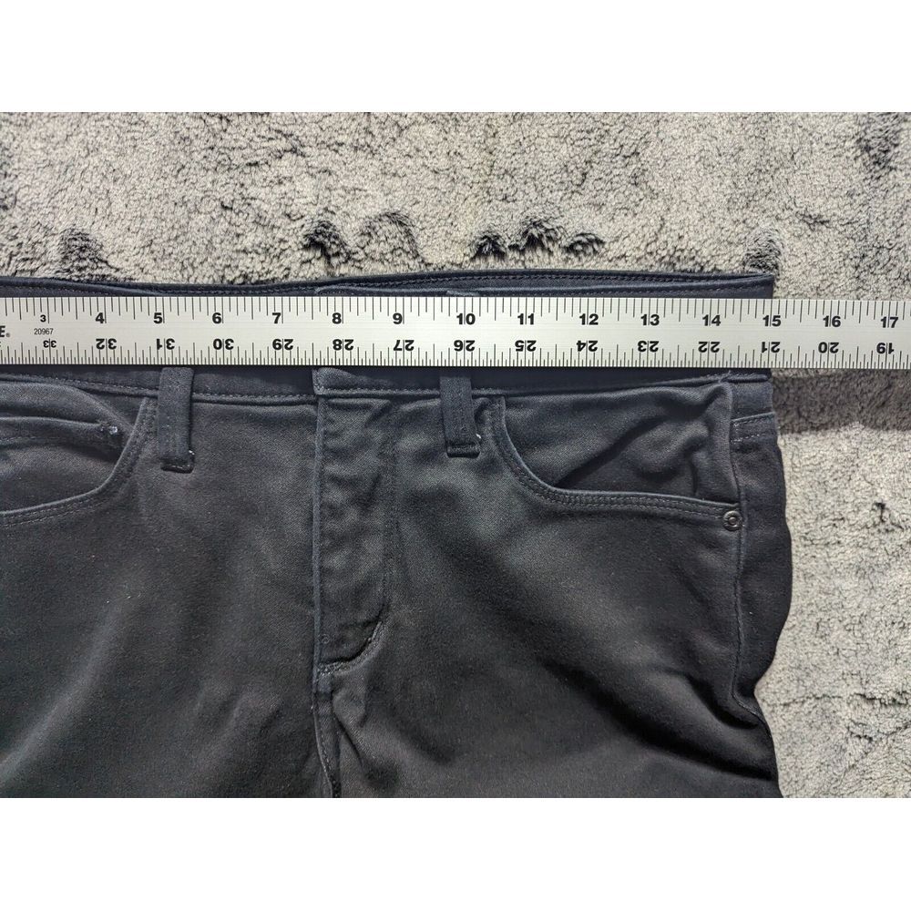 NYDJ Slightly Tapered Leg Jeans Women's Size 30 Black - Picture 5 of 12